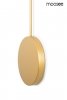 Nowoczesny Minimalistyczny Kinkiet Ścienny Złoty SHADOW MSE010100354 KING HOME